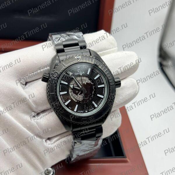 Omega Seamaster Planet Ocean 600M GMT Worldtimer 12235 фото 7
