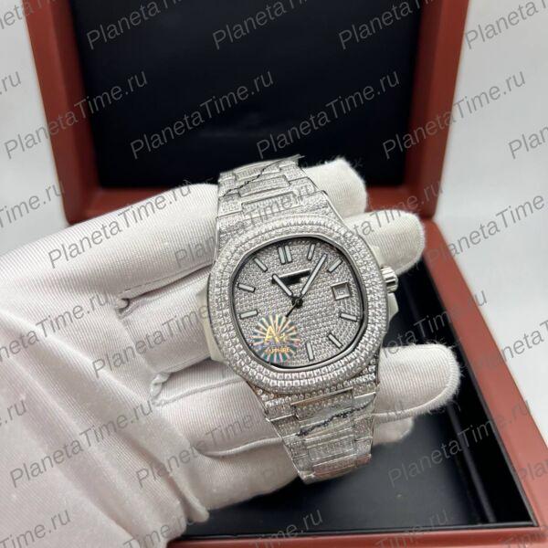Patek Philippe Nautilus Iced Out 11806 фото 7