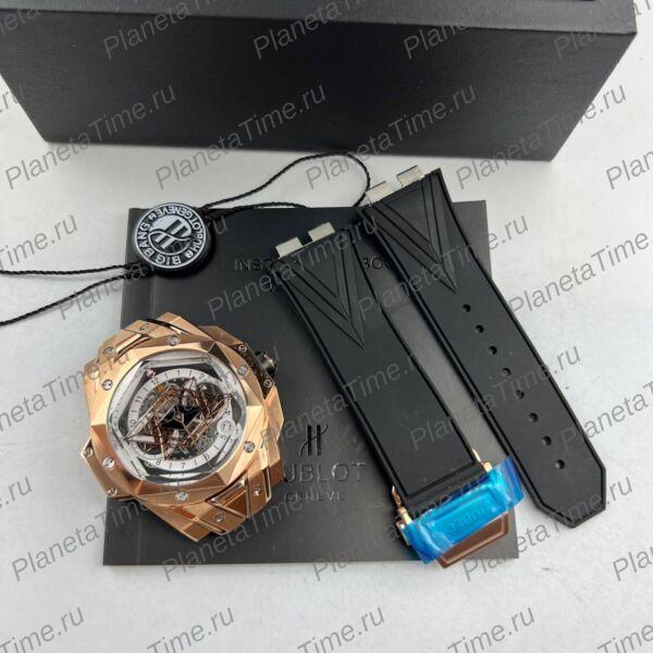 Hublot Big Bang Unico Sang Bleu II King Gold 13078 фото 7