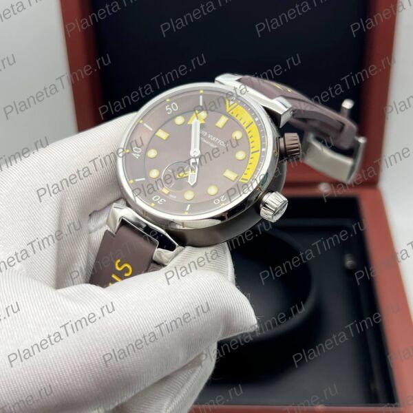 Louis Vuitton Tambour Street Diver Neon Brown фото 4