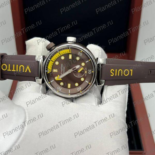 Louis Vuitton Tambour Street Diver Neon Brown фото 10