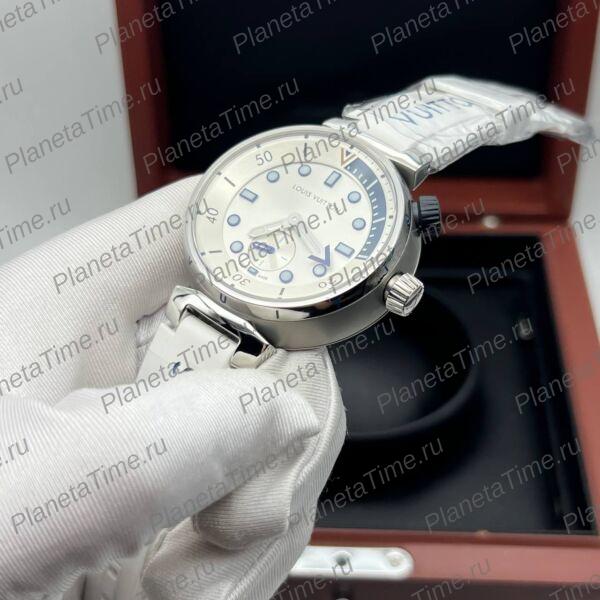 Louis Vuitton Tambour Street Diver Pacific White фото 4