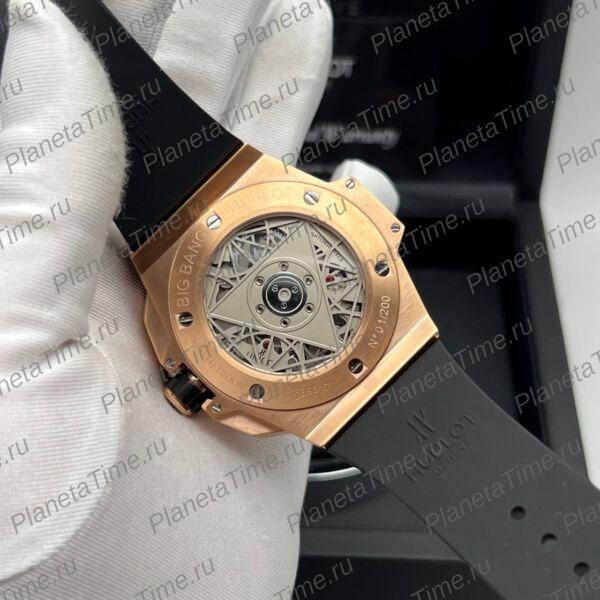 Hublot Big Bang Unico Sang Bleu II King Gold Blue 13077 фото 4