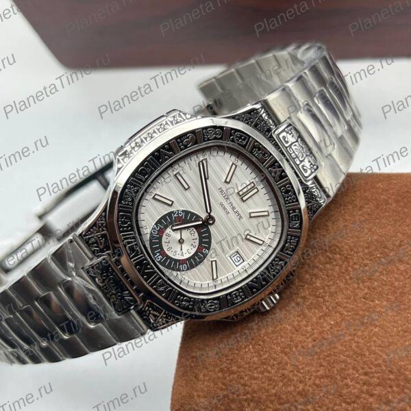 Patek Philippe Nautilus Engraved Art Maori 11796