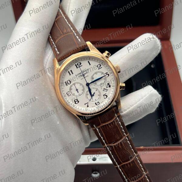 Longines Master Collection Chronograph L2.629.4.78.3 Gold фото 2